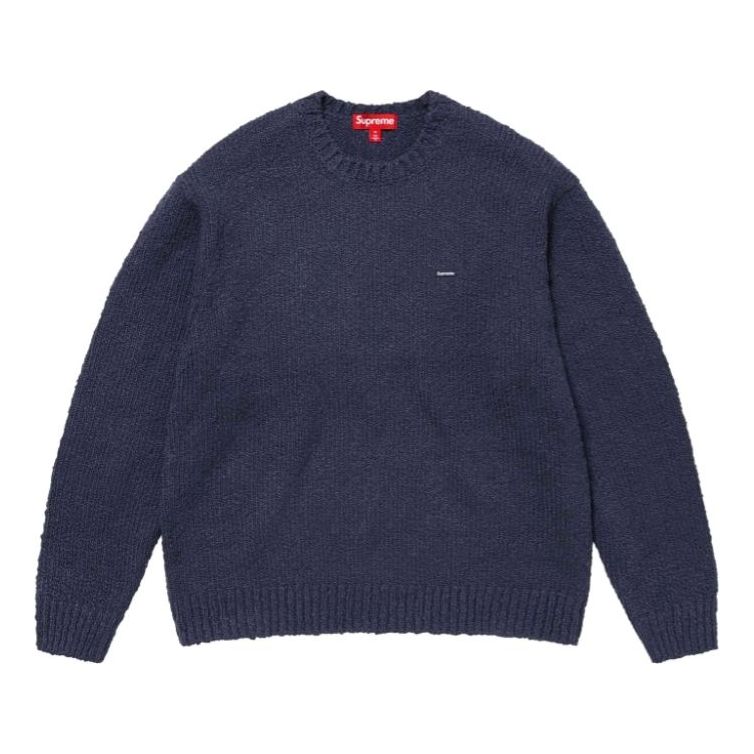 Пуловер Supreme Small Box Boucle Sweater Синьо | SUP-SS24-100