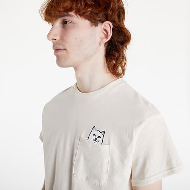 Тениска RIPNDIP Lord Nermal Pocket Tee Бежово | RND9088, 1