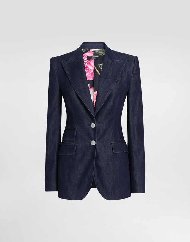 Dolce & Gabbana Turlington Single-Breasted Denim Jacket