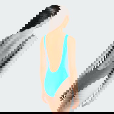 Бански adidas Originals Adicolor 3-Stripes Swimsuit Синьо | IR9924, 2