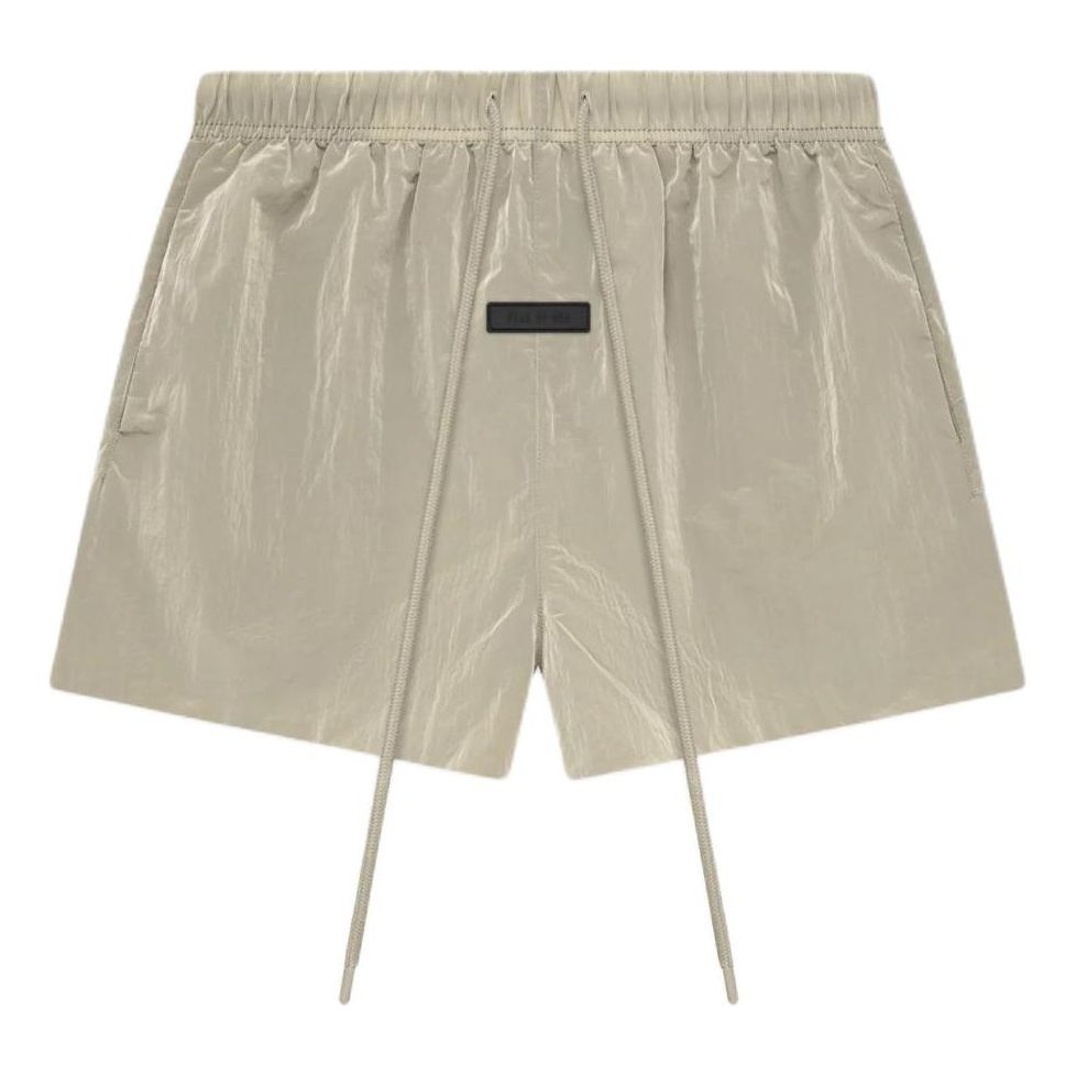 Къси панталони Fear of God Crinkle Nylon Running Shorts Бежово | 160SP244131F, 0