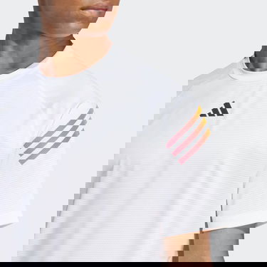 Тениска adidas Performance Train Icons 3-Stripes Training Бяло | IC5496, 2