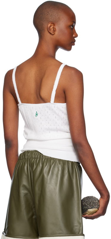 Потник JW Anderson JW Anderson Pointelle Knit Tank Top Бяло | KW1274-YN0389, 2