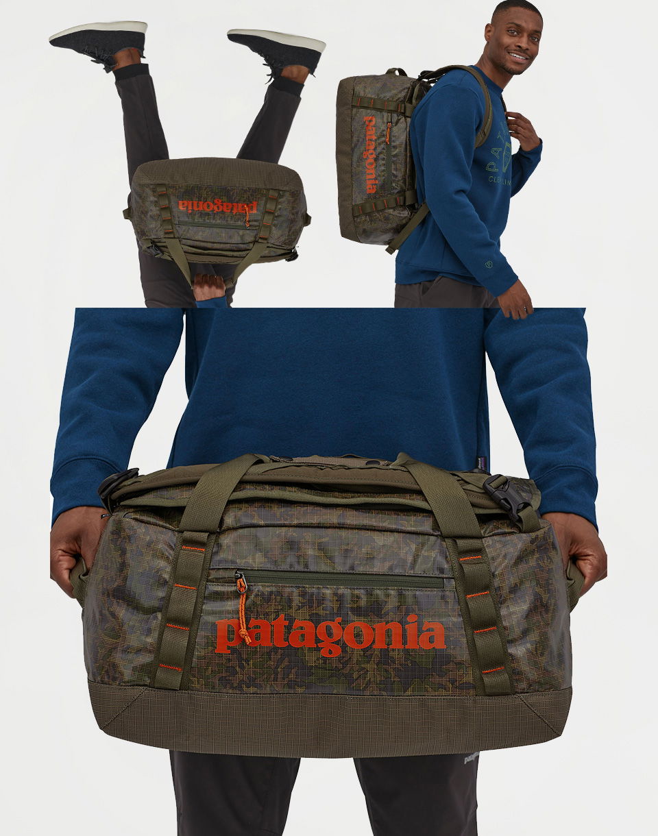 Чанта за пътуване Patagonia Black Hole Duffel 40L Зелено | 49338, 1