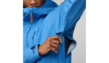 Яке FJÄLLRÄVEN Keb GTX Hardshell Jacket Синьо | F12500182-525, 5