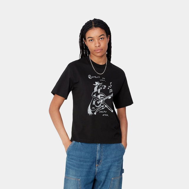 Sad Cowboy Graphic T-Shirt