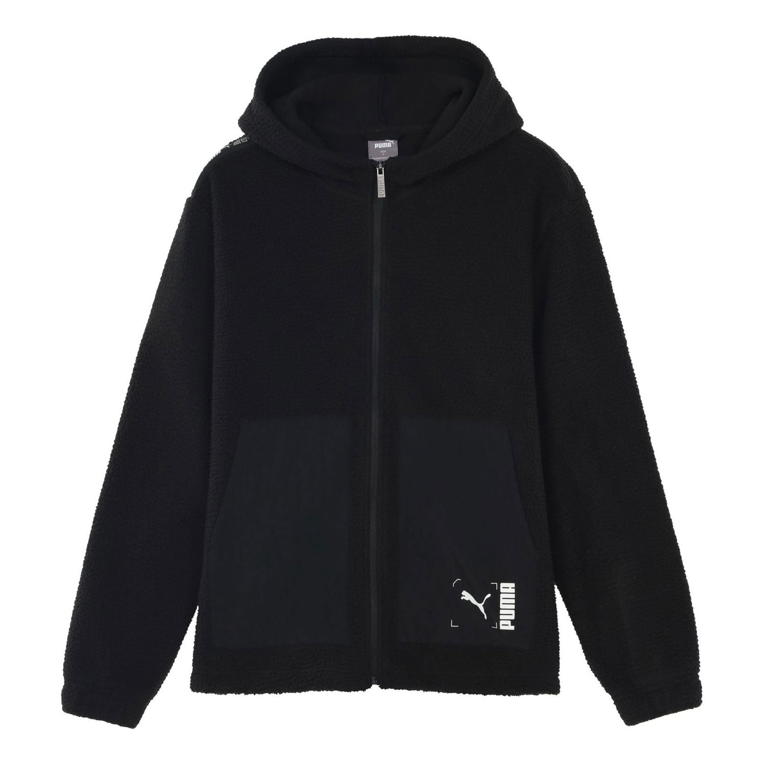 Суитчър Puma Lamb's Wool Zip-Up Hoodie Черно | 586607-01, 0
