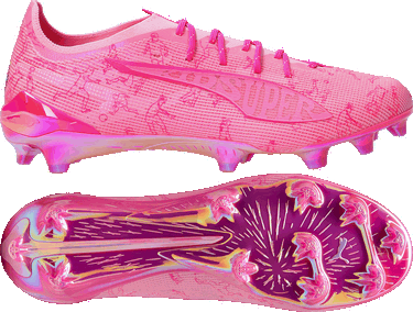 Кецове и обувки Puma Ultra 5 Ultimate X Kidsuper FG Розово | 108414-01, 2