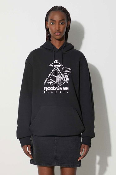 Суитчър Reebok Hoodie Черно | HT8178, 1