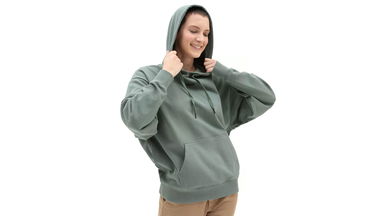 Суитчър Vans Vans Flying Hoodie Зелено | VN0A7RMDYQW, 3