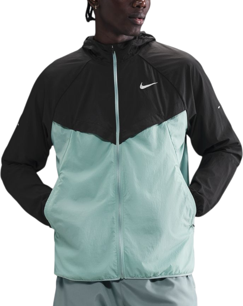 Ветровка Nike Stride Hooded Windrunner Jacket Черно | hv4548-014