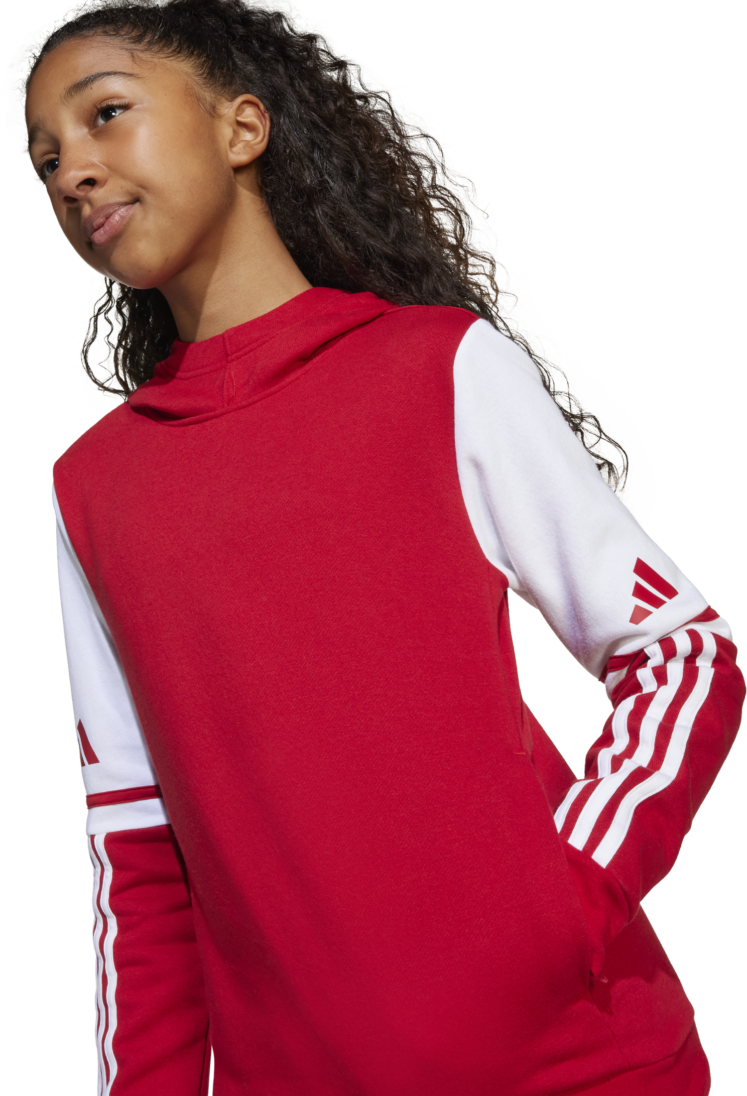 Суитчър adidas Originals SQ25 SW Hoodie Червено | jd4805, 1