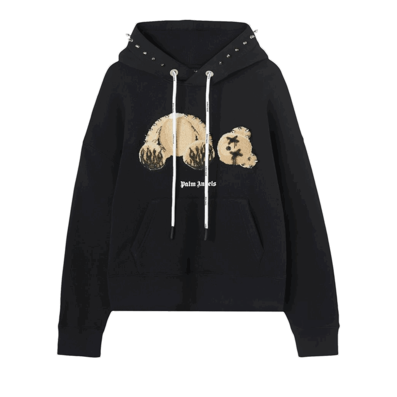 Суитчър Palm Angels Punk Kill The Bear Popover Hoody Черно | PMBB058F22FLE0021060, 0