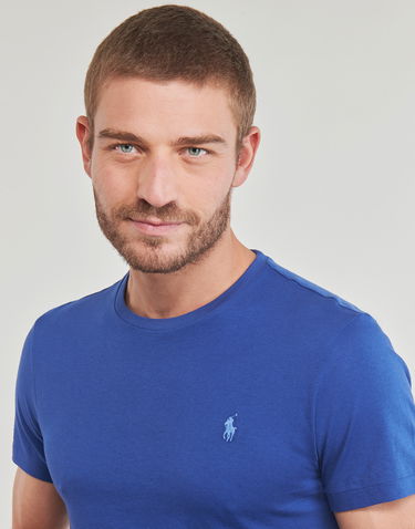 Тениска Polo by Ralph Lauren Pony Cotton T-shirt Тъмно синьо | 710671438353, 4