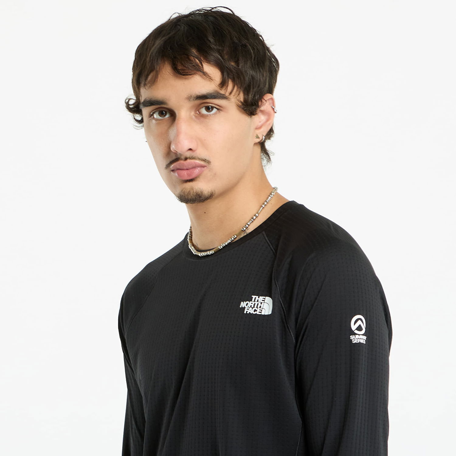 Суитчър The North Face Summit Pro 120 Crew Sweatshirt Черно | NF0A87ZTJK31, 1