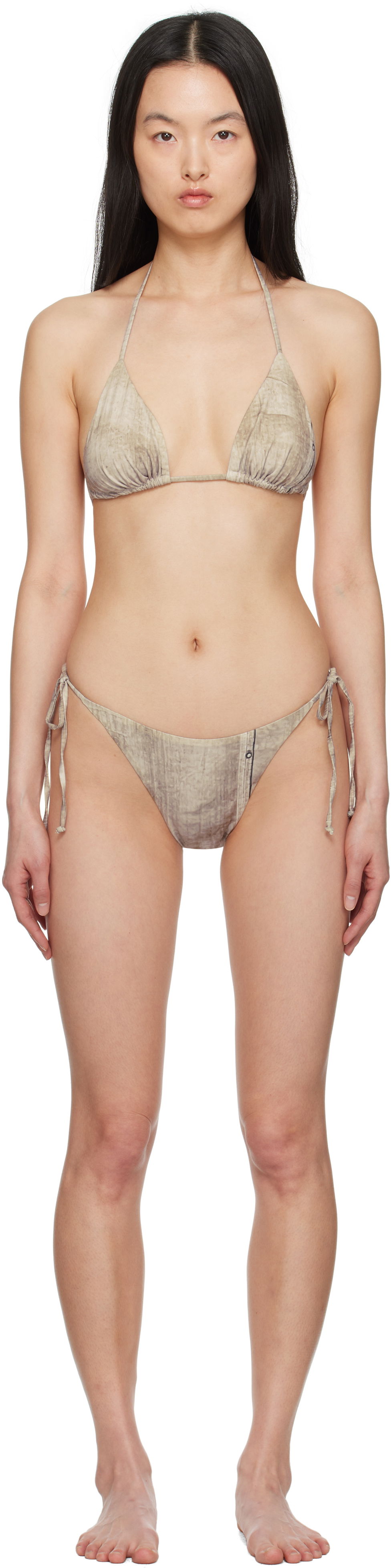 Бански Serapis Serapis Piraeustruck Tarp Bikini Бежово | SS25_BI_4, 0