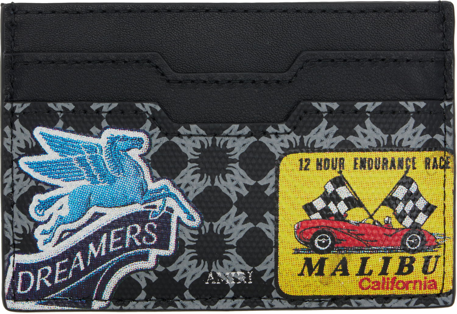 Портфейл AMIRI Amiri MA Station Patch Card Holder Черно | AMACCO1027, 1