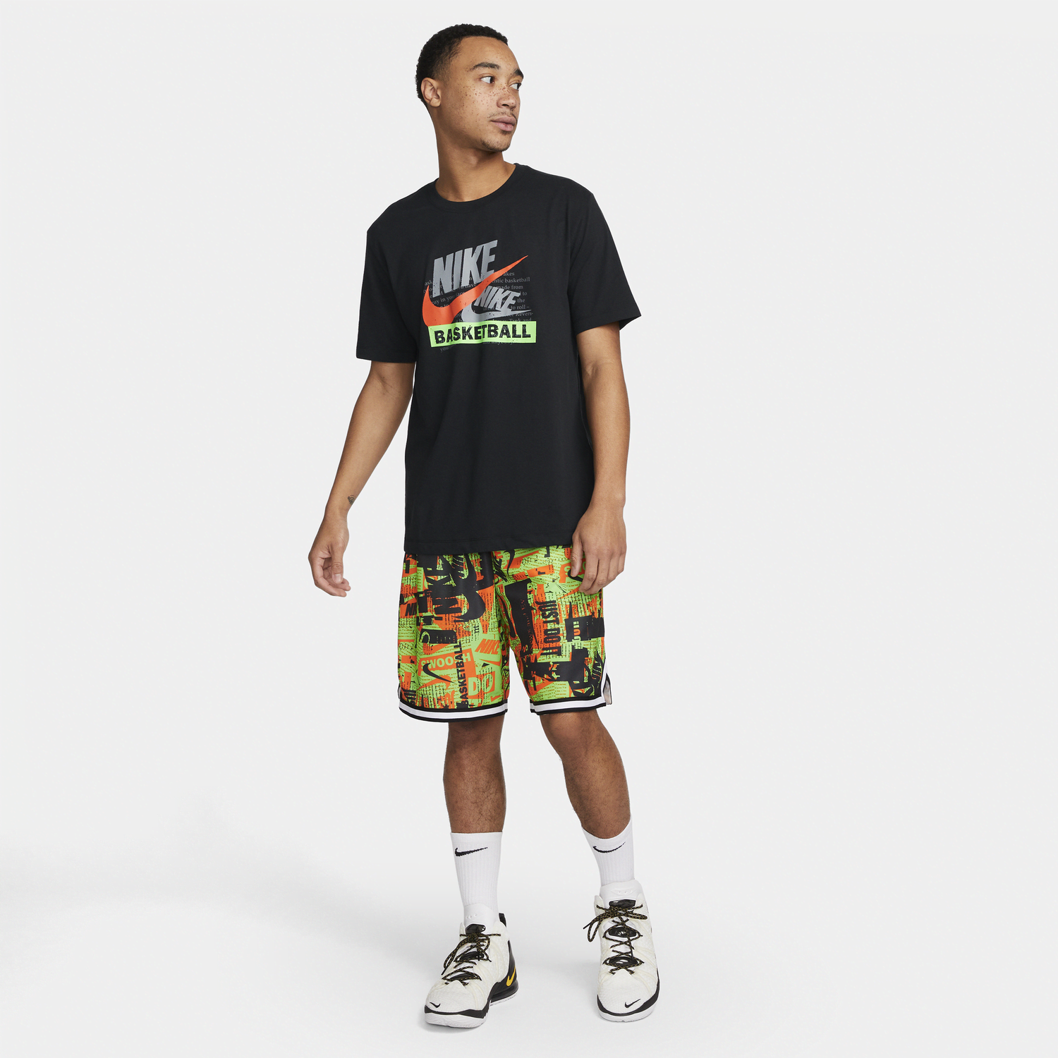 Тениска Nike Dri-FIT Basketball Tee Черно | DZ2681-010, 1