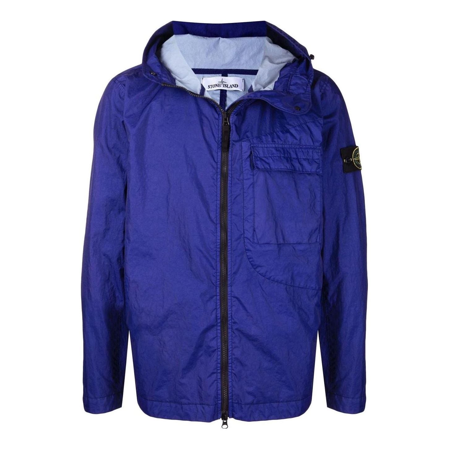 Ветровка Stone Island Membrana 3L TC Hooded Jacket Синьо | 761540223-V0022, 0