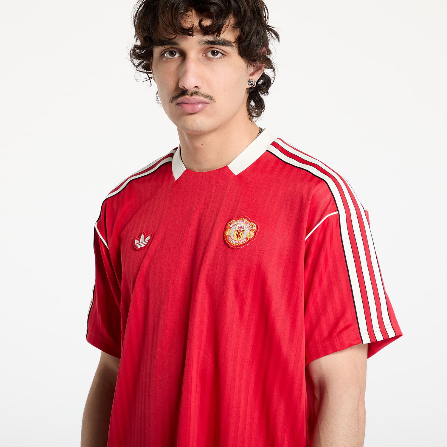 Фланелка adidas Performance Manchester United Terrace Icons Jersey Червено | JF0386, 1