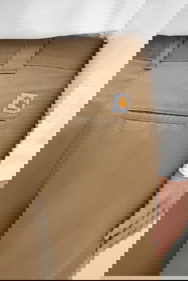 Панталони Carhartt WIP Craft Relaxed Fit Straight Leg Pants Бежово | I035652.8Y02, 3