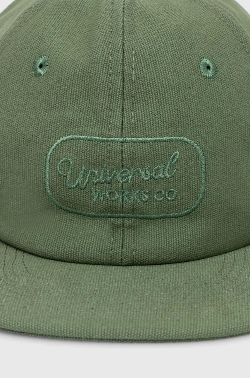 Шапка с козирка Universal Works Universal Works Baseball Hat Зелено | 30811.BIRCH, 1