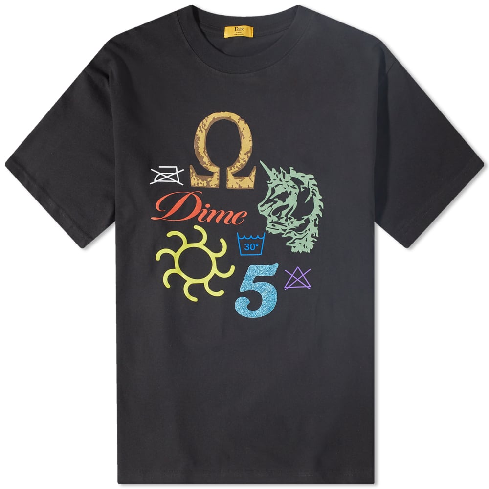 Тениска Dime Codex Tee Черно | DIMEHO29BLK, 0