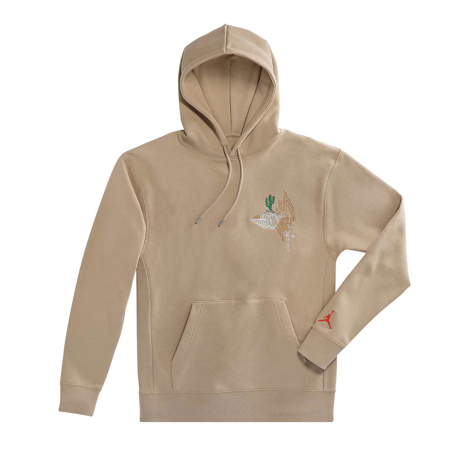 Суитчър Cactus Jack by Travis Scott Jordan x Pullover Hoodie Бежово | CZ0162 247, 1