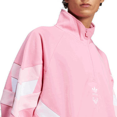 Суитчър adidas Originals Inter Miami CF Originals Half-Zip Sweatshirt Розово | JI6907, 2