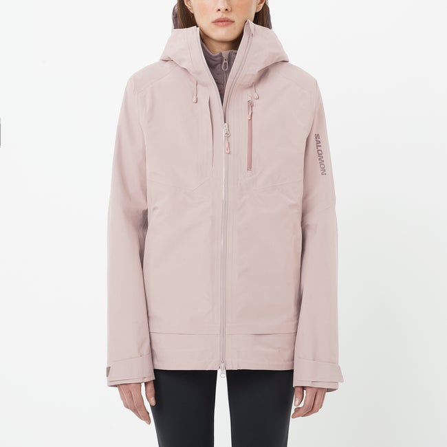 Яке Salomon Outline 3L GORE-TEX Jacket Розово | LC2690200, 0