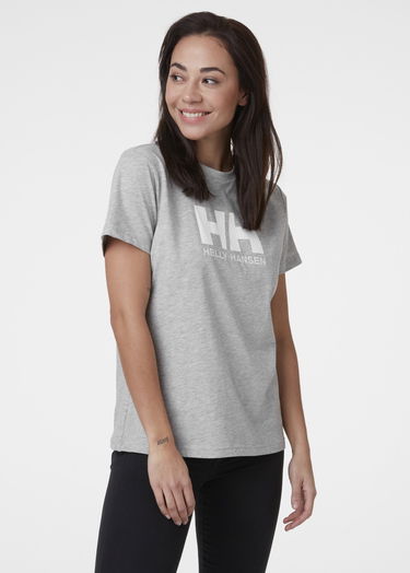 Тениска Helly Hansen Logo Graphic Cotton T-Shirt Сиво | 34112-951, 0