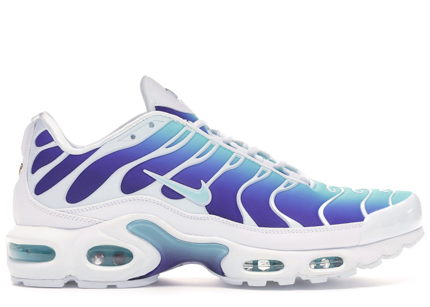 Кецове и обувки Nike Air Max Plus Bleached Aqua Fierce Purple W Синьо | AQ9979-100, 0