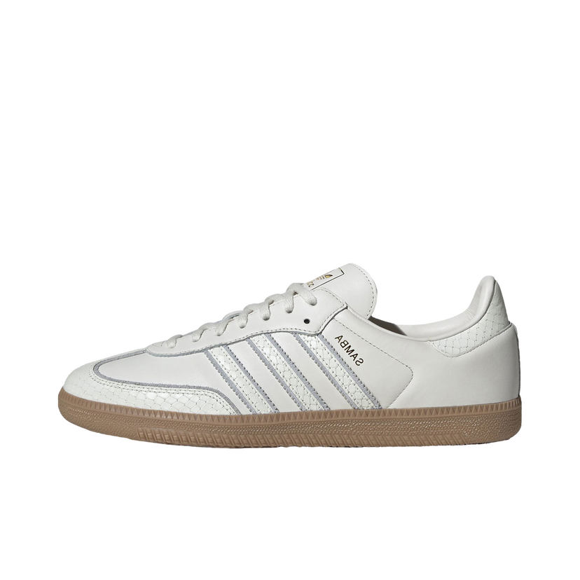 Кецове и обувки adidas Originals Samba Core White Snakeskin Бяло | IF1985