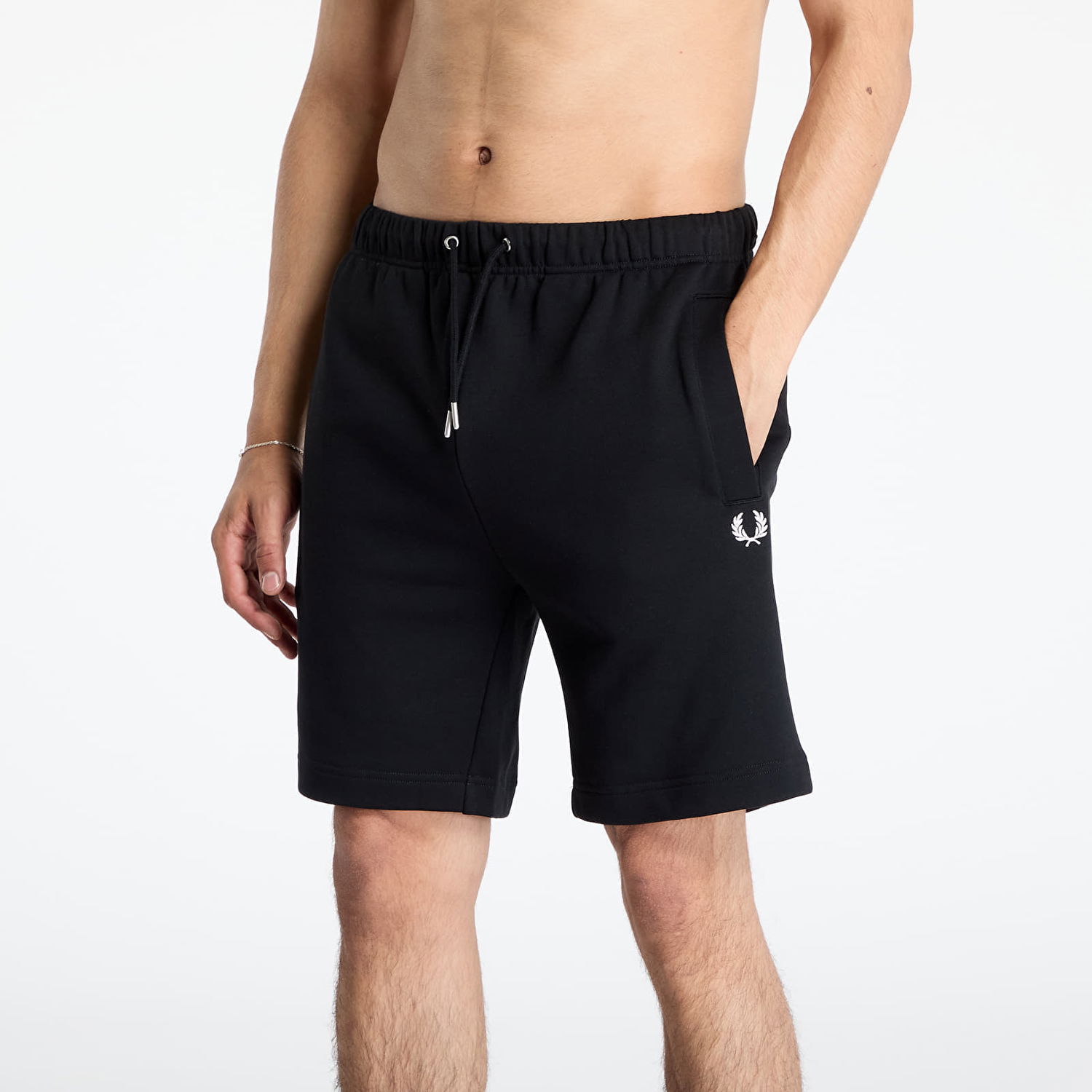 Къси панталони Fred Perry Fred Perry Classic Sweat Shorts Черно | S8505 102, 1