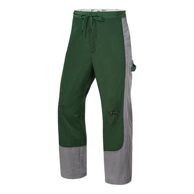 Спортни панталони Jordan Off-White x Air Jordan MJ Track Pants Зелено | CV3446-361, 0