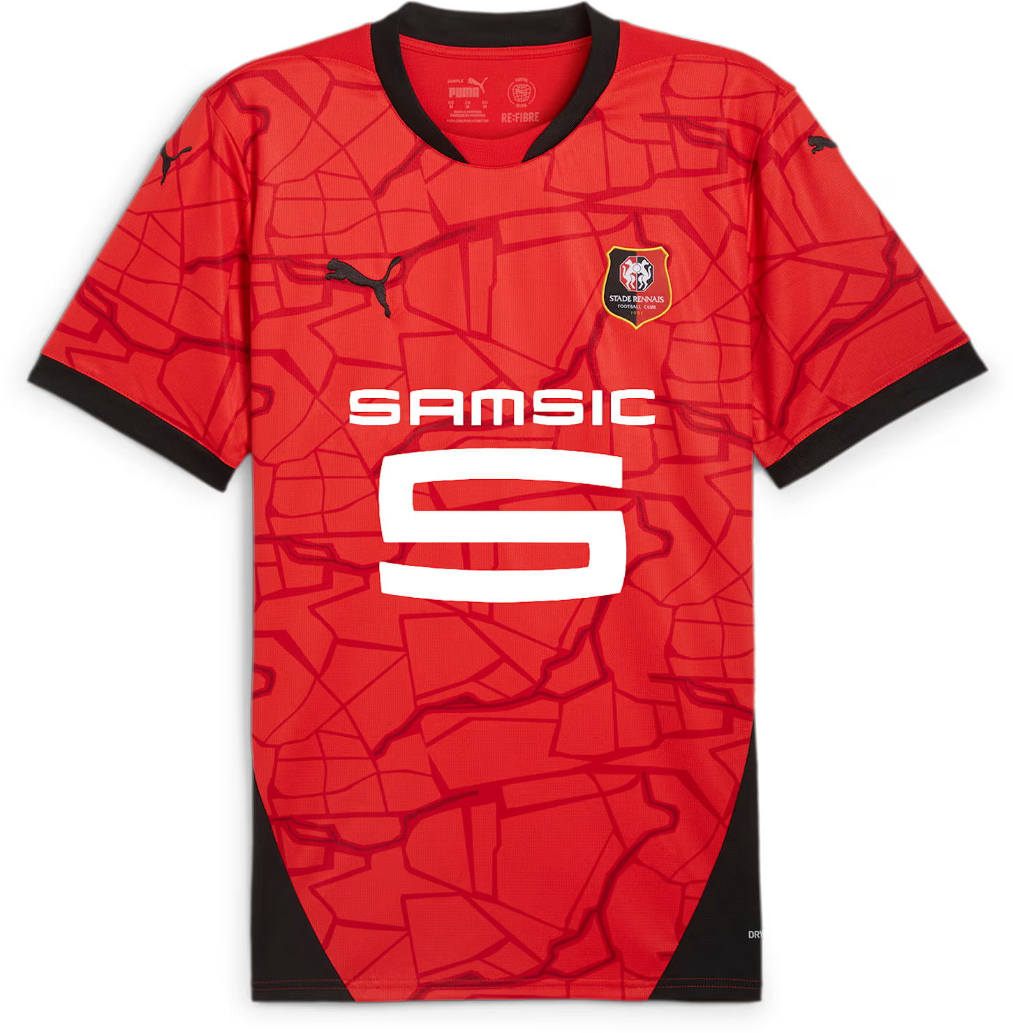 Фланелка Puma SRFC Home Jersey Replica 2024/25 Червено | 775238-01, 0