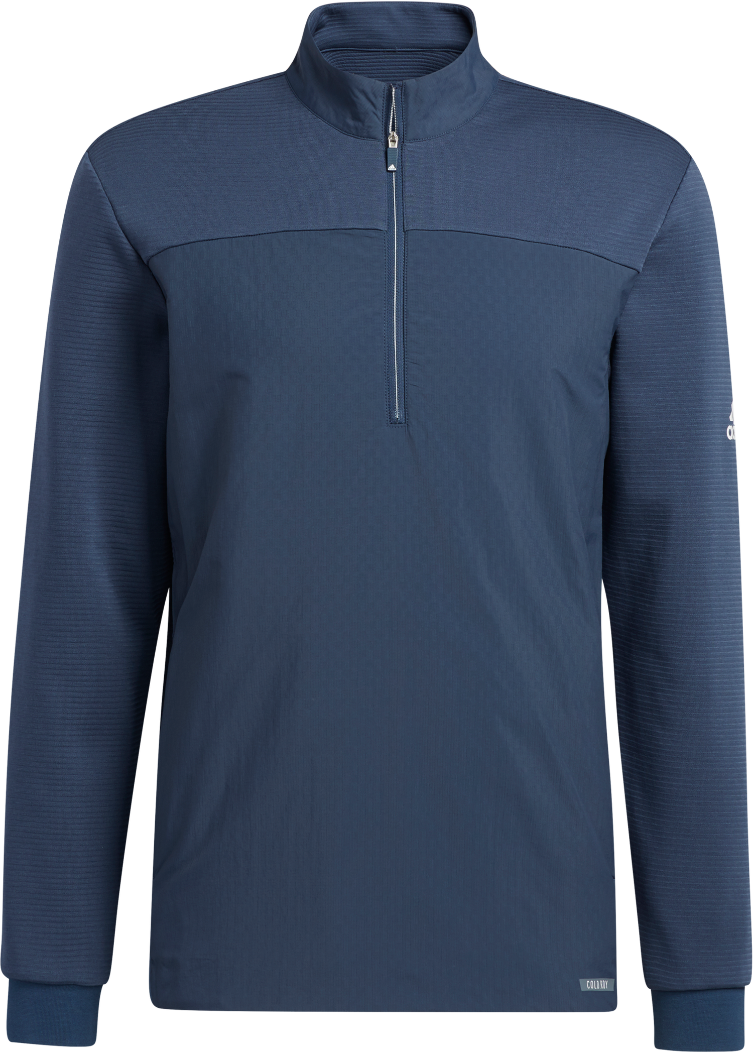 Суитчър adidas Originals Recycled Content COLD.RDY Quarter-Zip Sweatshirt Тъмно синьо | gr3088, 0