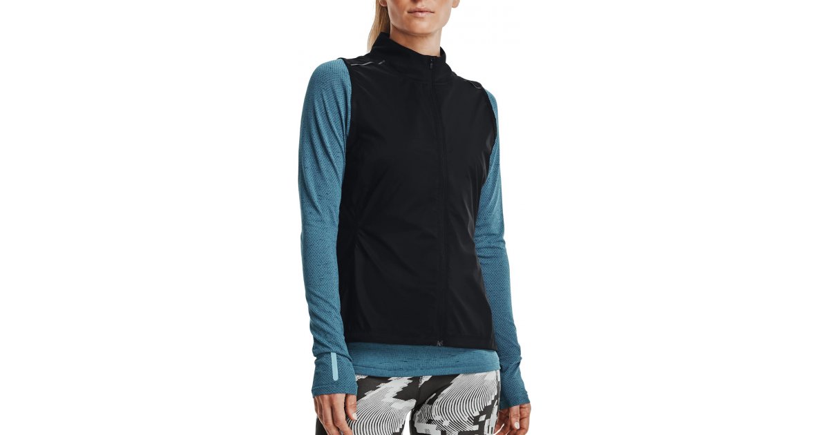 Жилетка Under Armour Under Armour OutRun the Storm Running Vest Черно | 1365645-001, 1