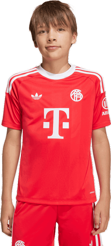 Фланелка adidas Originals FC Bayern Goalkeeper 3rd Jersey 2025/26 Kids Червено | jp3694, 4