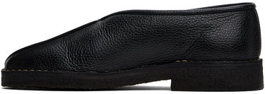 Кецове и обувки LEMAIRE Piped Crepe Slippers Черно | FO0067 LL205, 2