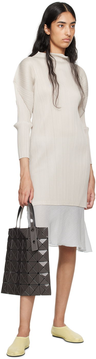 Голяма пазарска чанта BAO BAO ISSEY MIYAKE Lucent Tote Bag Сиво | BB48AG603, 3