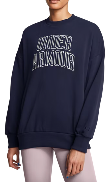 Суитчър Under Armour Under Armour Icon HWT Terry OS Crew Sweatshirt Тъмно синьо | 1386493-410, 0