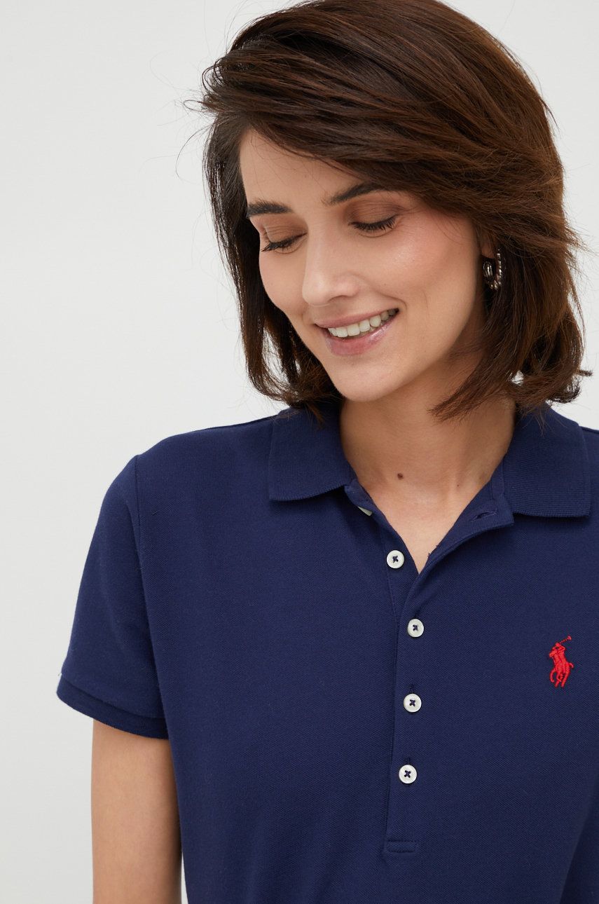 Поло тениска Polo by Ralph Lauren Polo Shirt Тъмно синьо | 211870245002, 0