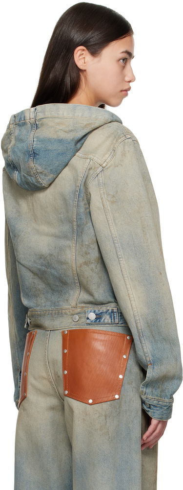 Яке Acne Studios Acne Studios Hooded Denim Jacket Синьо | C90199-, 2