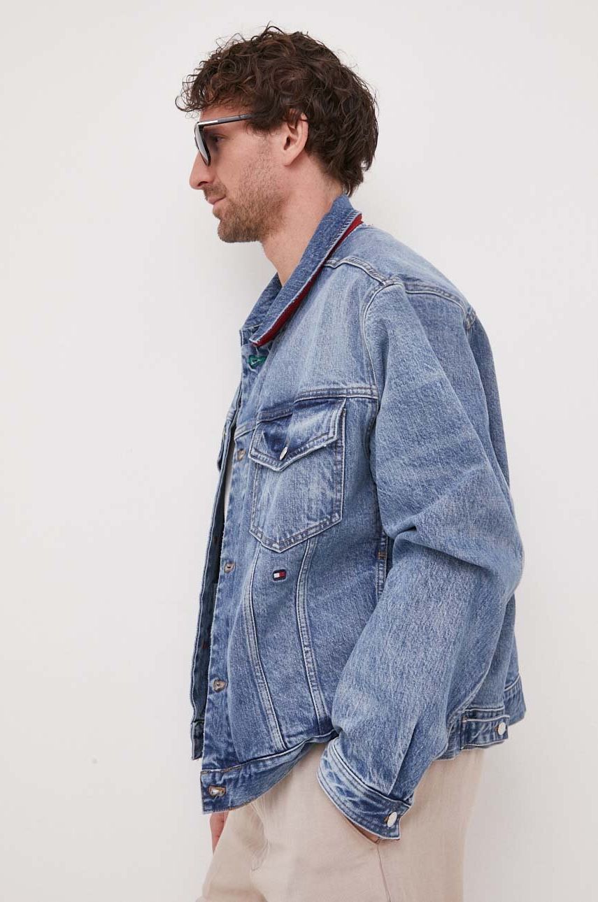 Яке Tommy Hilfiger x Shawn Mendes Denim Jacket Синьо | MW0MW31196.PPYX, 0
