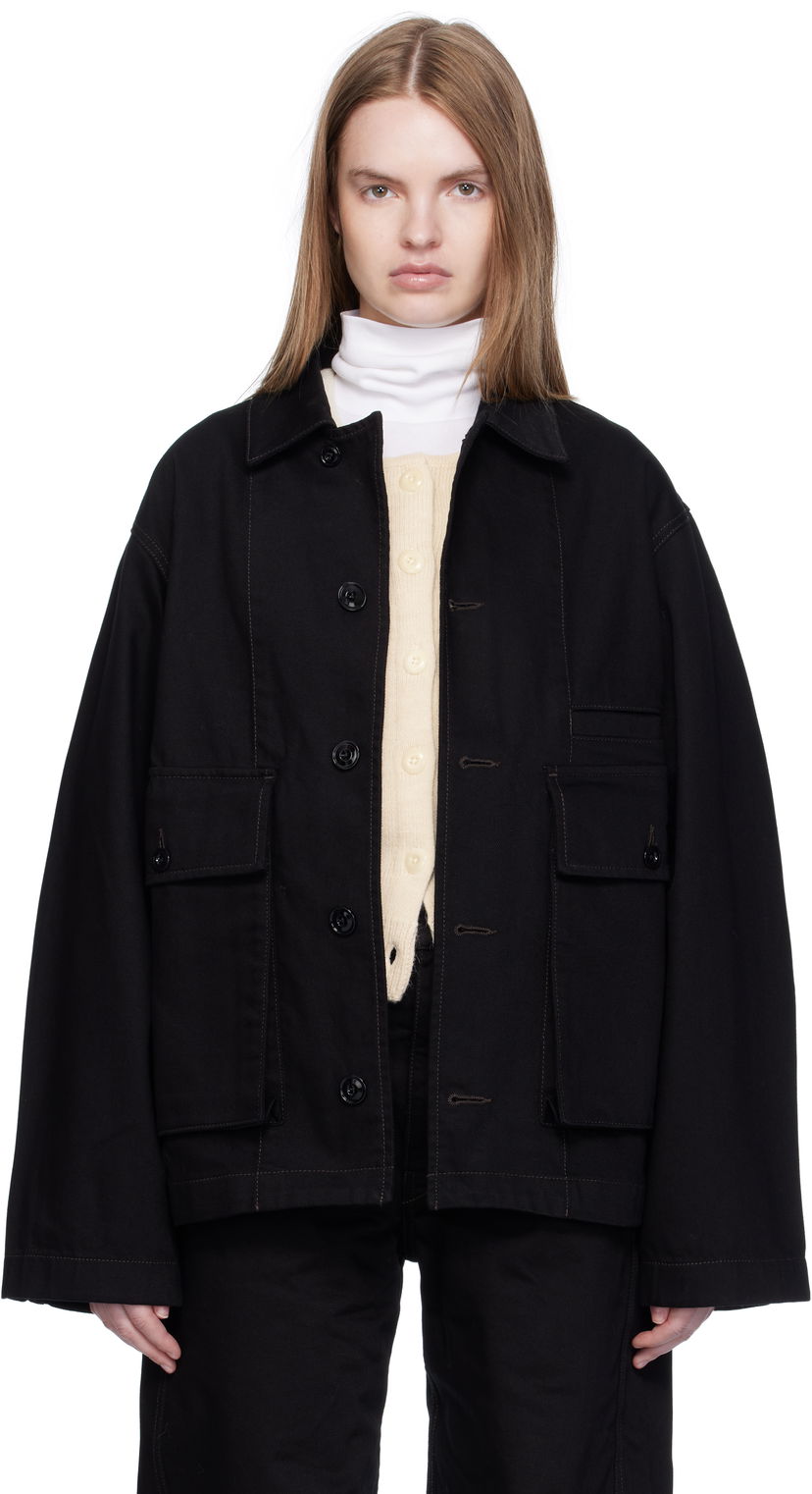 Яке LEMAIRE Lemaire Boxy Denim Jacket Черно | OW1198 LD1055