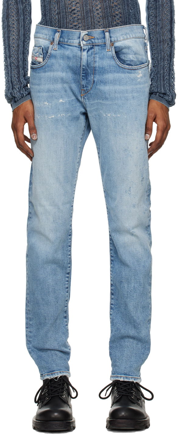 Дънки Diesel D-Strukt Slim Jeans Синьо | A0355809E73, 0