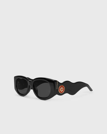 Слънчеви очила Casablanca Oval Wave Sunglasses Черно | EW-020-01M, 1
