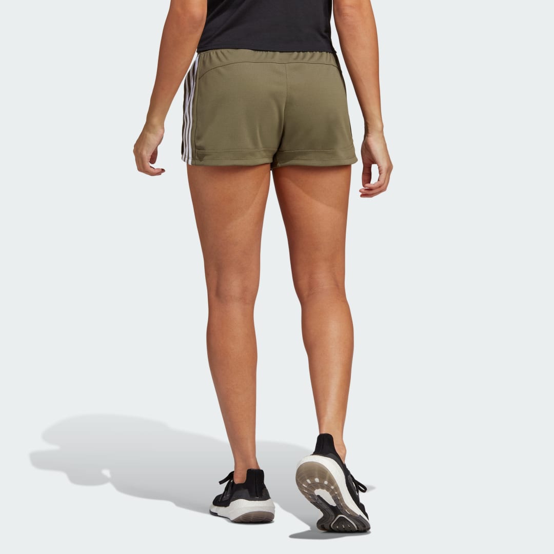 Къси панталони adidas Performance Knit Training Shorts Зелено | HR7827, 1