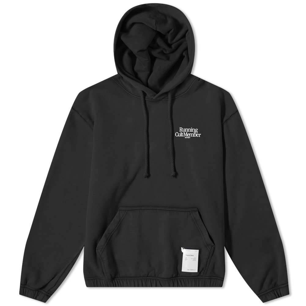 Суитчър Satisfy Softcell Running Cult Member Popover Hoody Черно | 5093-BK-GA, 0